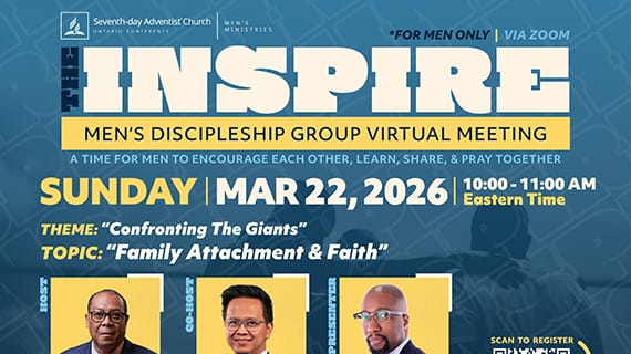 INSPIRE Men's Discipleship Group Virtual Meeting 2026