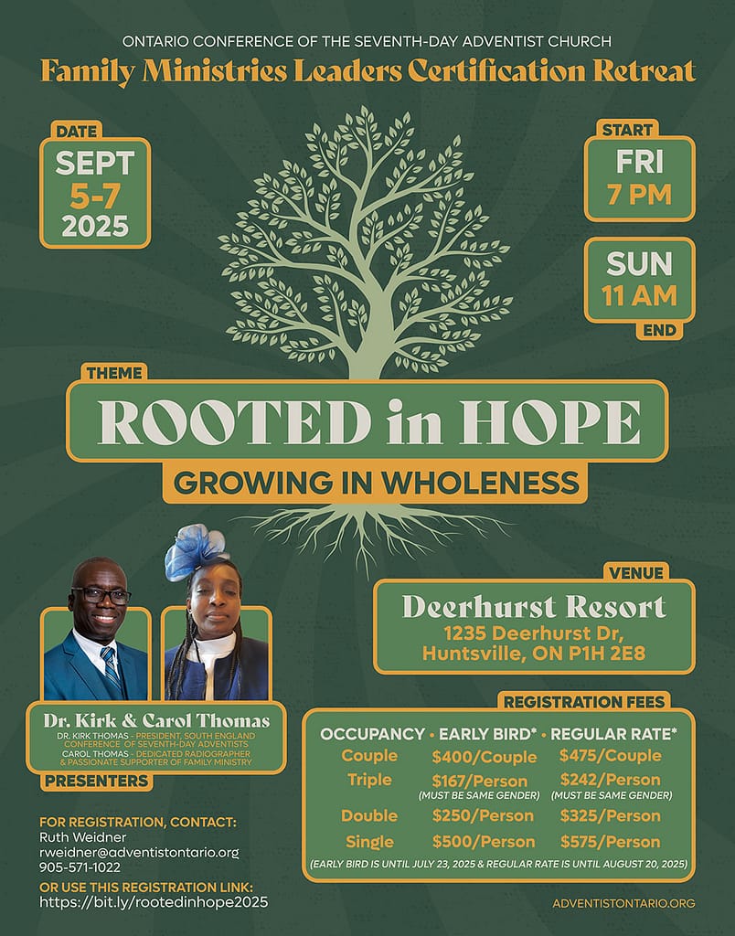 Rooted in Hope - Family Ministries Leaders Retreat