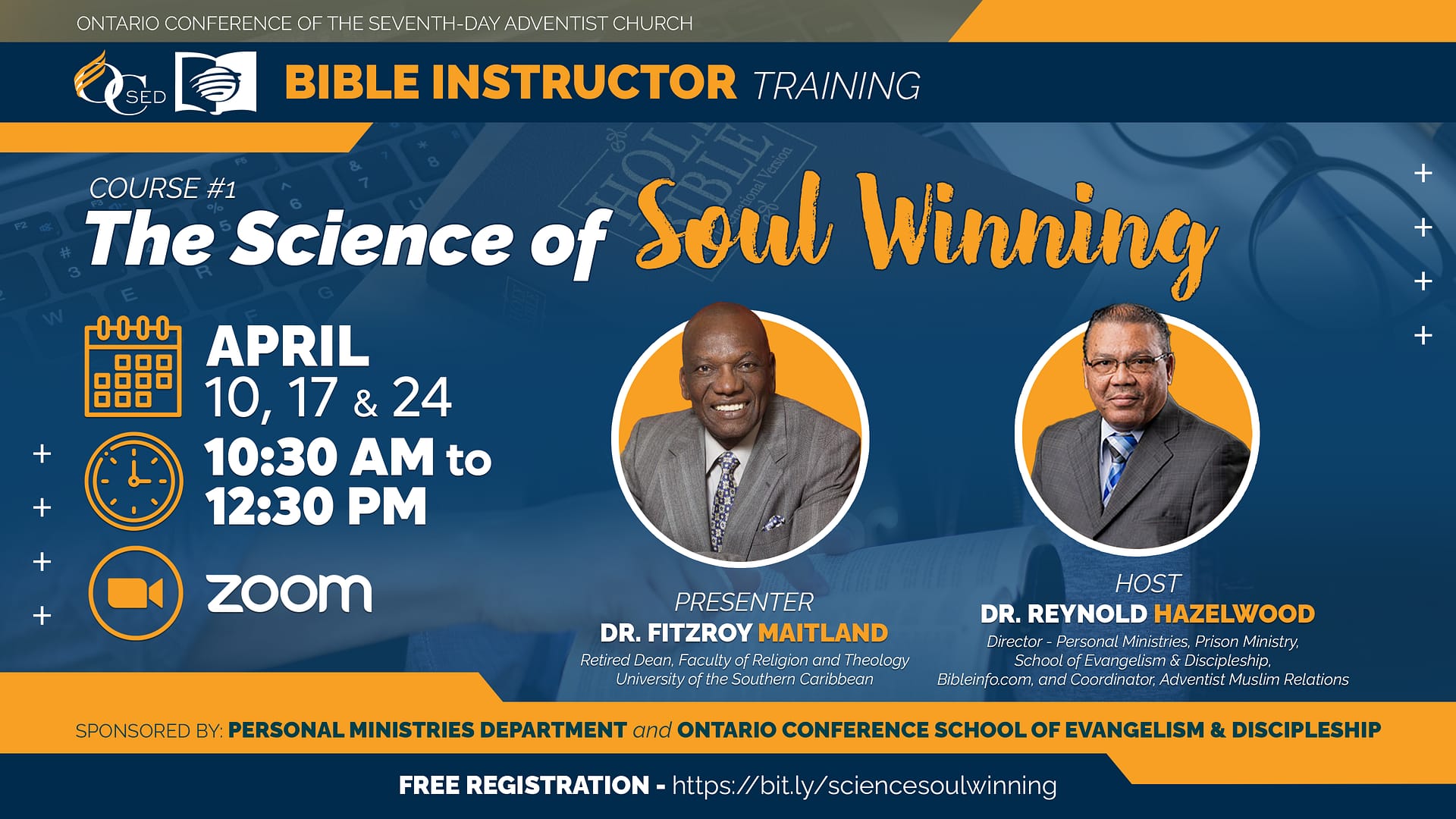 Ontario Conference Bible Instructor Training 2022