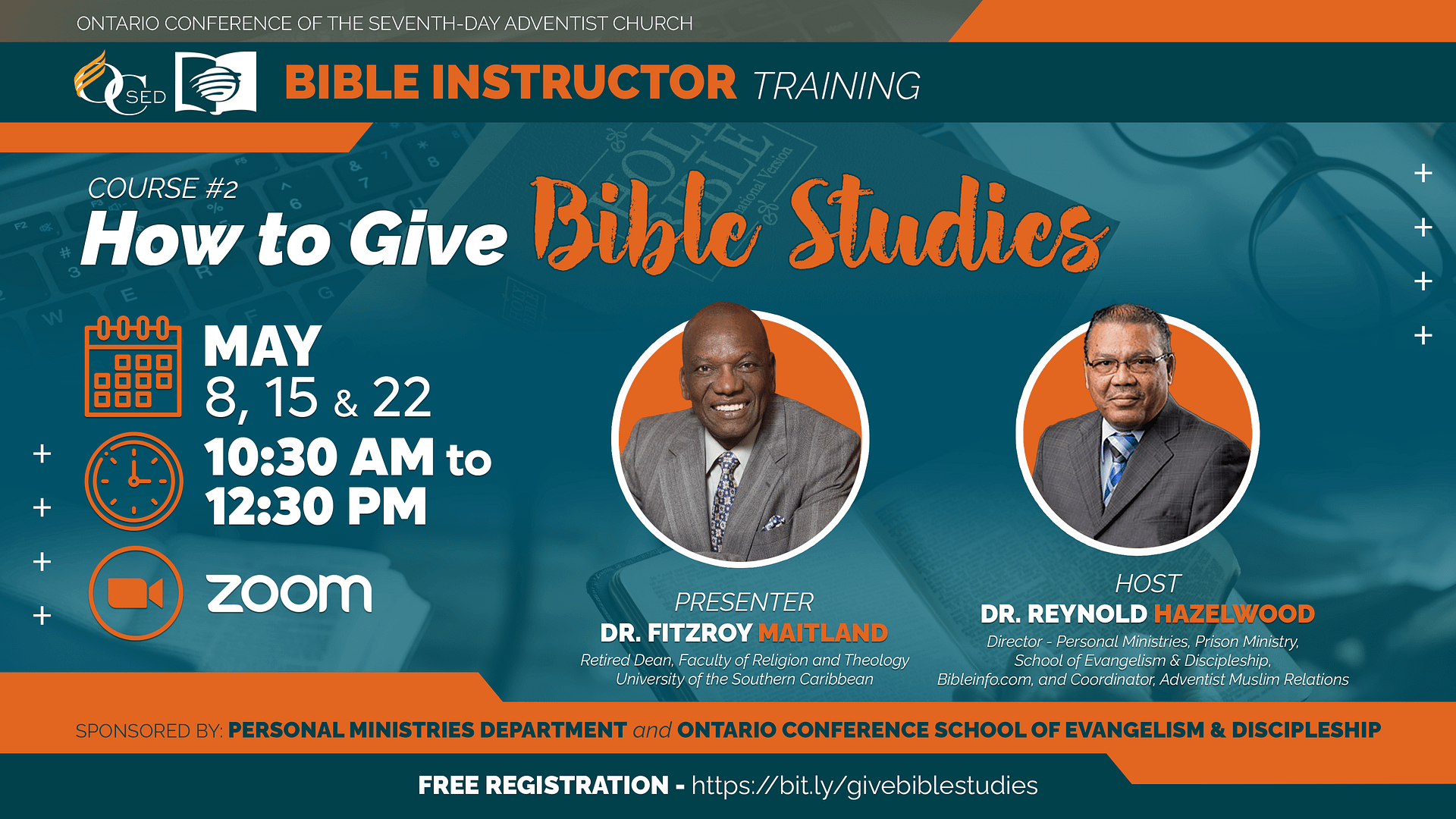 Ontario Conference Bible Instructor Training 2022
