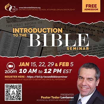 Featured Project #5 - Introduction to the Bible Seminar