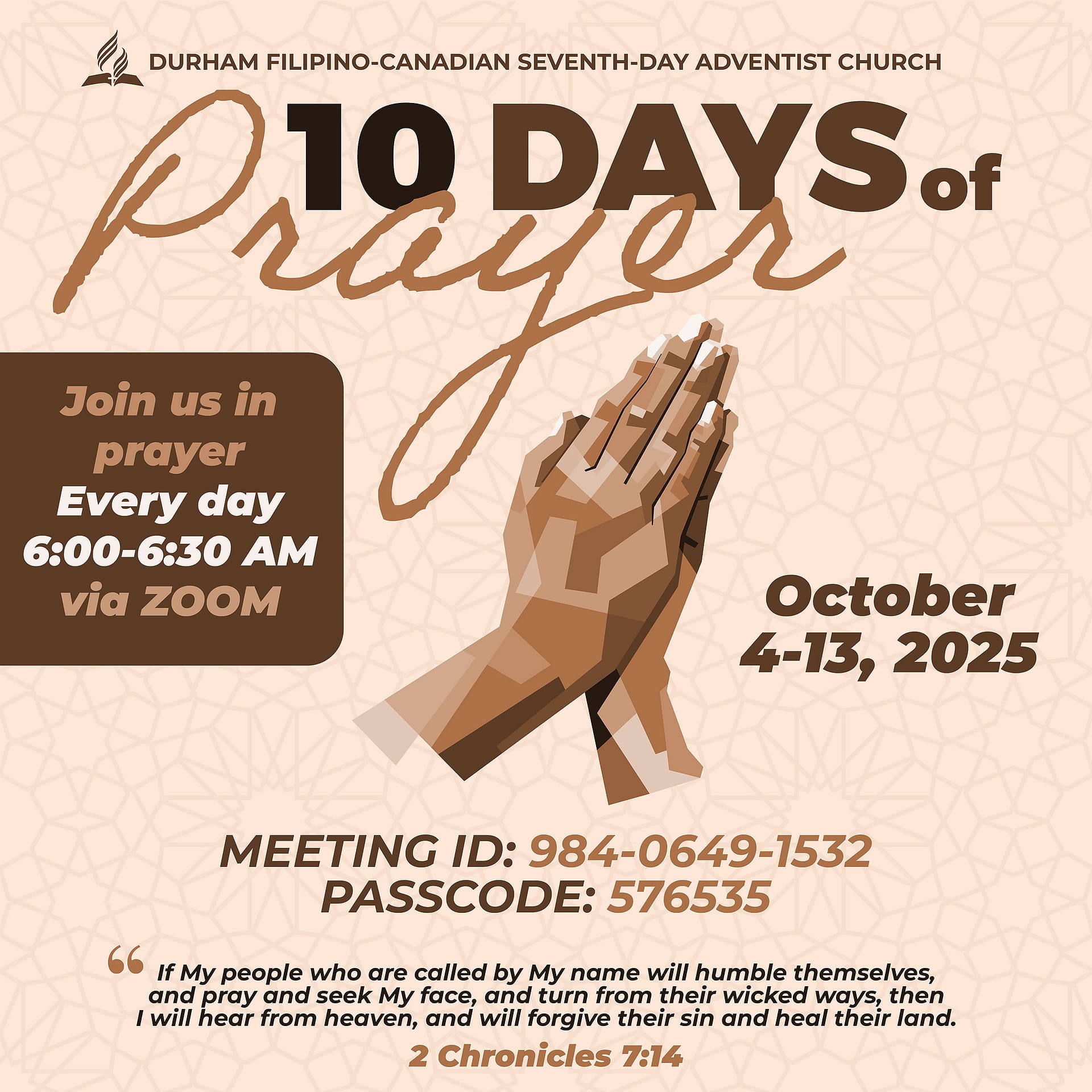 DFCC 10 Days of Prayer