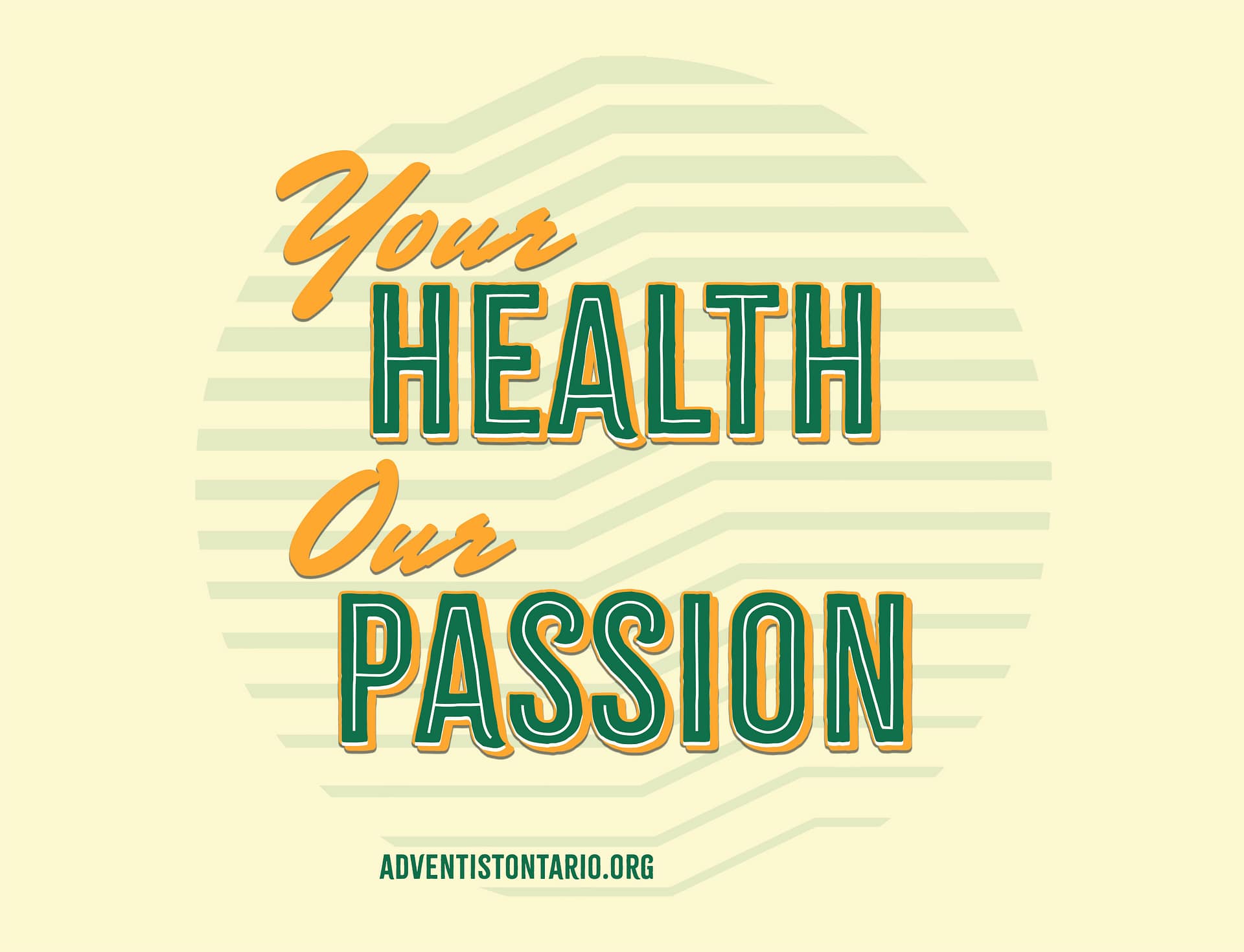 Your Health Our Passion Logo - Light Background