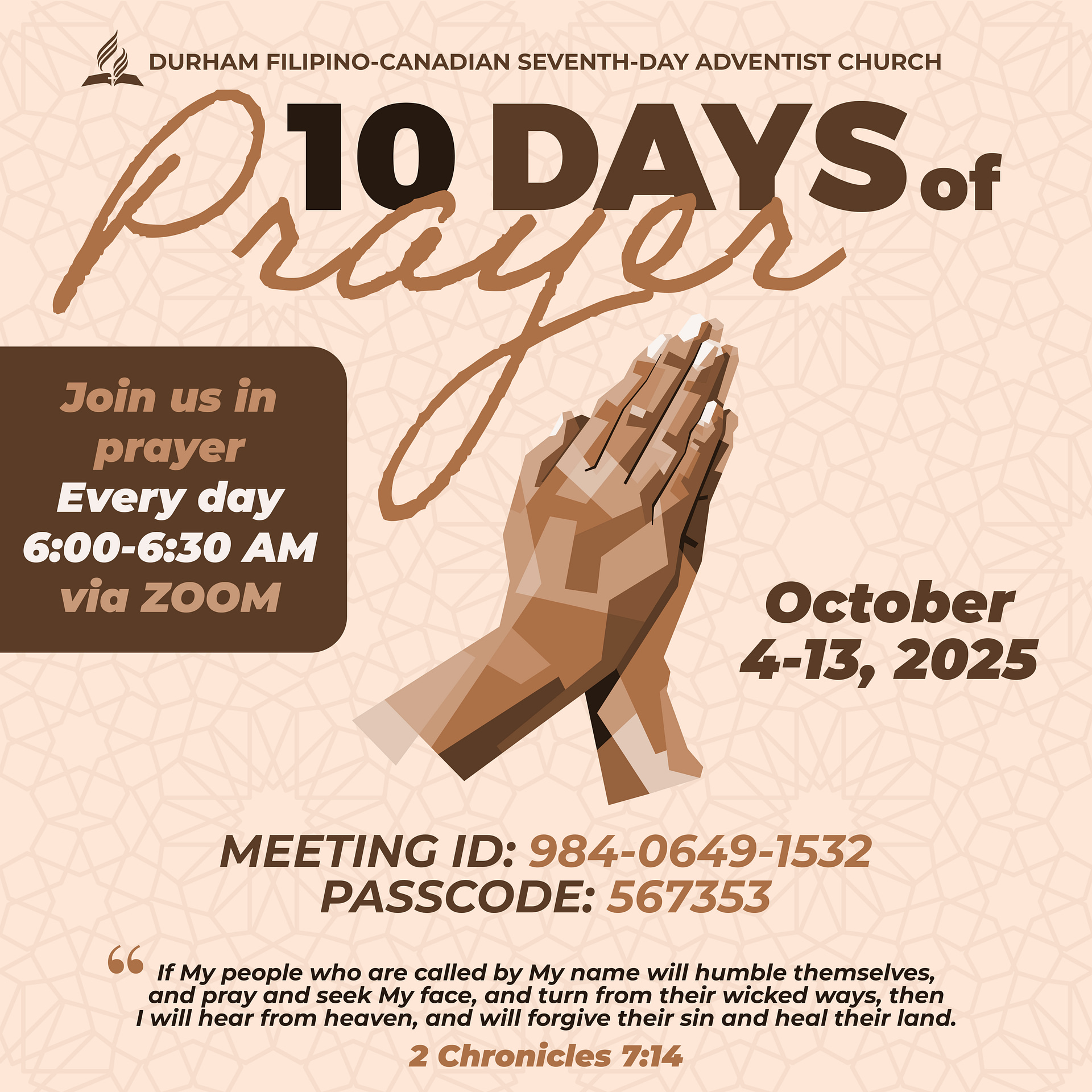 DFCC 10 Days of Prayer